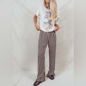 Shop Stevie Adalyn striped pants size small